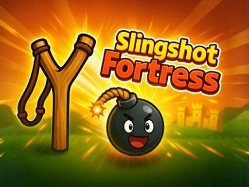 Screenshot van Slingshot Fortress