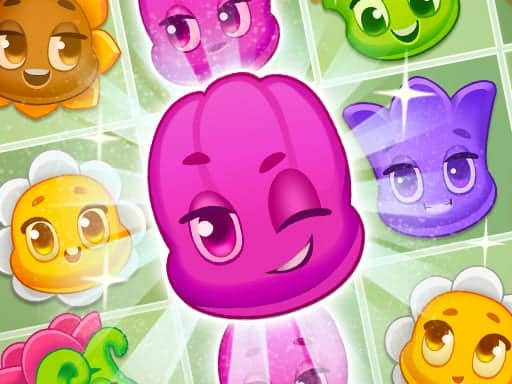 Screenshot van Flower Story Match