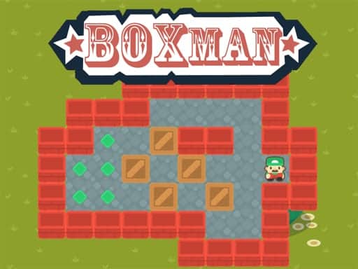 Screenshot van Boxman Sokoban