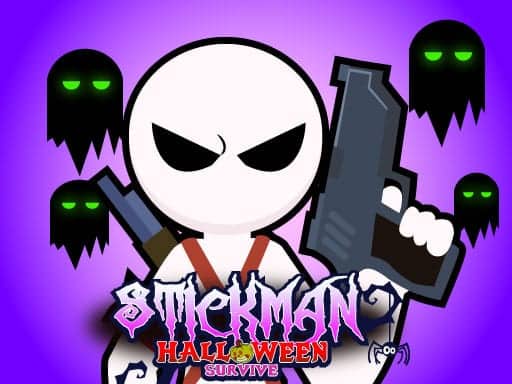 Screenshot van Stickman Halloween Survive