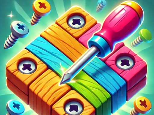 Screenshot van Unscrew Wood Puzzle