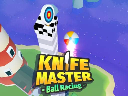 Screenshot van Knife Master : Ball Racing