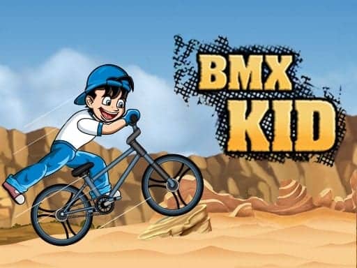 Screenshot van BMX Kid