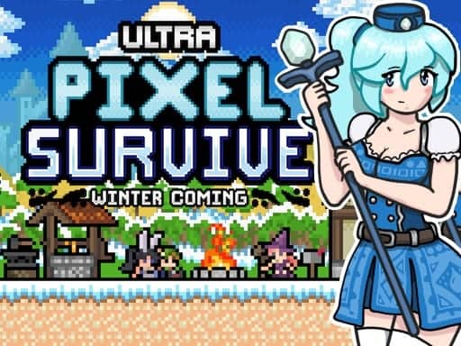 Screenshot van Ultra Pixel Survive Winter Coming