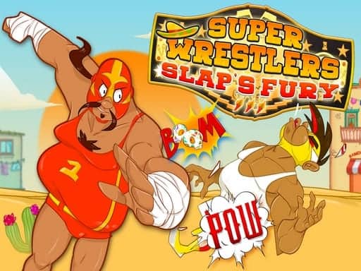 Screenshot van Super Wrestlers Slaps Fury
