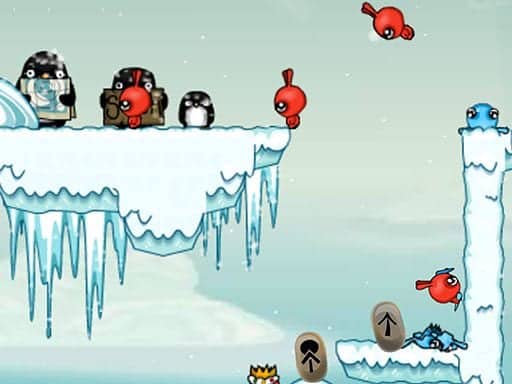 Screenshot van Dibbles 2. Winter Woes