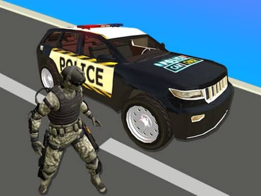 Screenshot van Police Car Chase