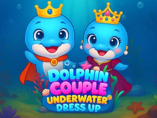 Screenshot van Dolphin Couple Underwater Dress Up