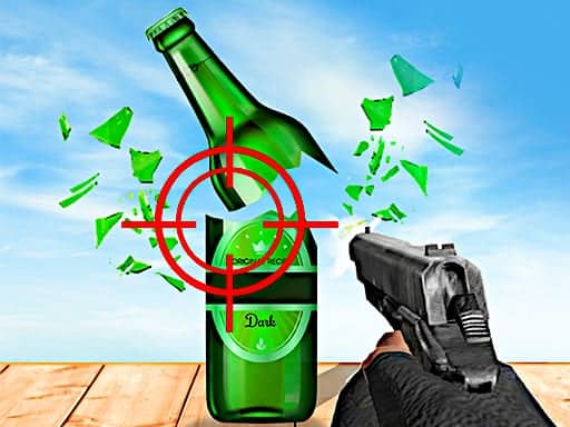 Screenshot van Real Bottle Shooter 3D