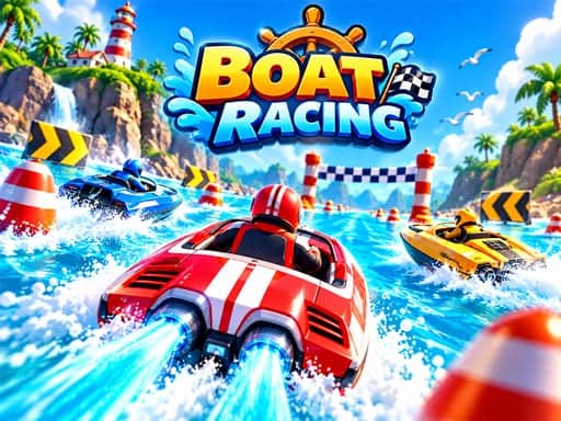 Screenshot van Boat Game: Racing Simulator 3D