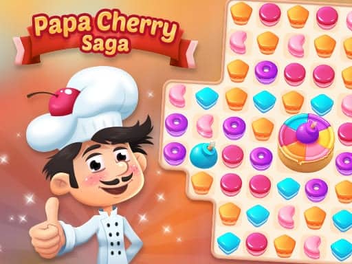Screenshot van Papa Cherry Saga