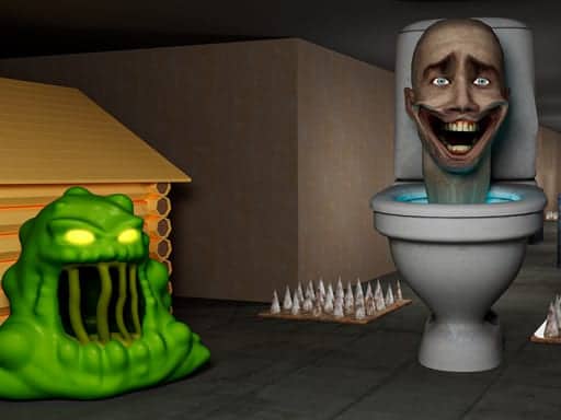 Screenshot van Toilet Monster Attack Sim 3D