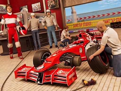 Screenshot van Formula Racing Games Car Game