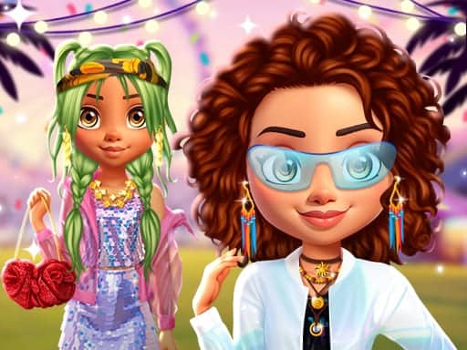 Screenshot van Lovie Chic's Coachella Festival