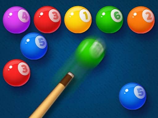 Screenshot van Bubble Shooter Billiards & Pool