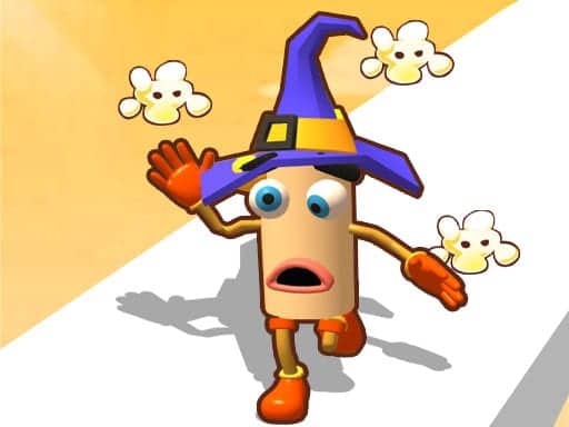 Screenshot van Popcorn Race 3D