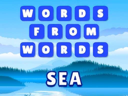 Screenshot van Words from words: Sea