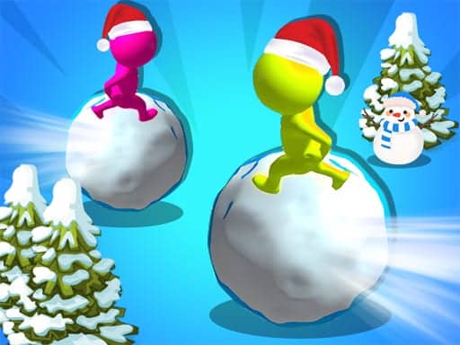 Screenshot van Christmas Snowball Arena