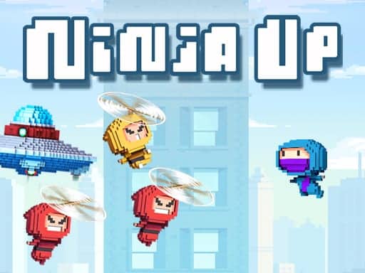 Screenshot van Ninja Up!