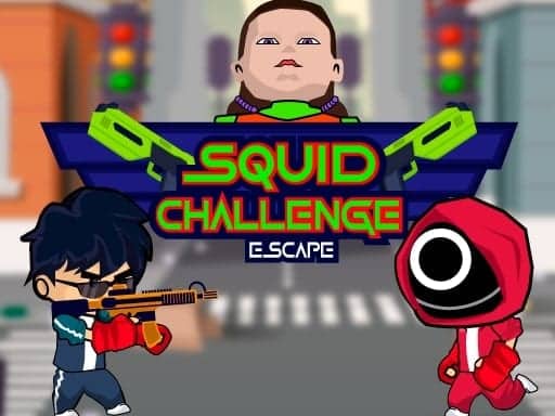 Screenshot van Squid Challenge Escape