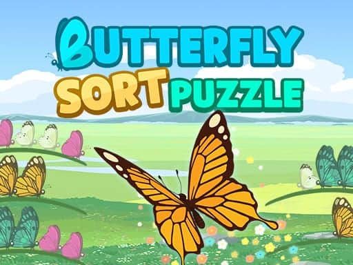 Screenshot van Butterfly Sort Puzzle