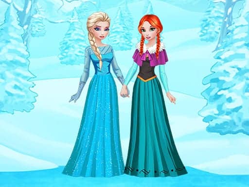 Screenshot van Icy Dress Up