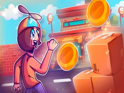 Screenshot van Skibronx Runner