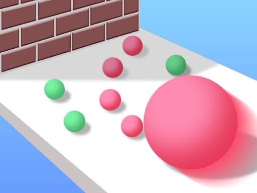 Screenshot van Ball Giant Rush