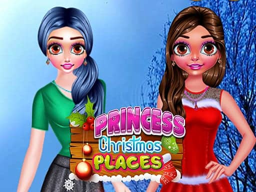 Screenshot van Princess Christmas Places