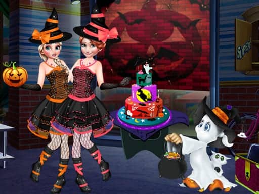 Screenshot van Halloween Special Party Cake