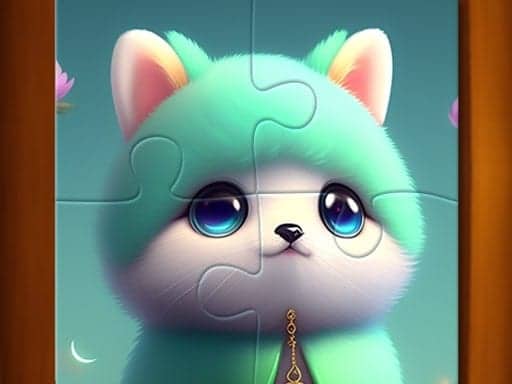 Screenshot van Cute Cat Jigsaw Puzzle