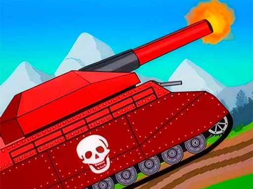Screenshot van Tanks 2D: Tank Wars