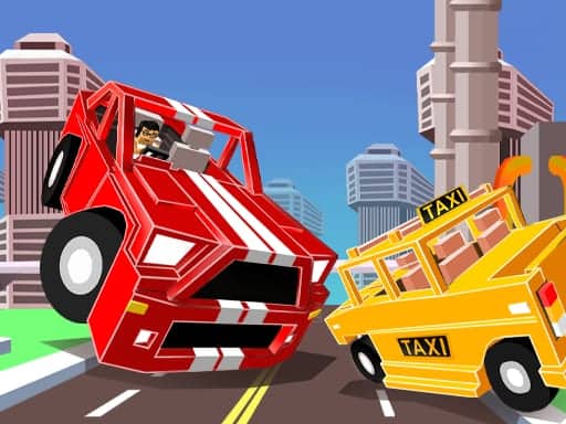 Screenshot van Pixel Crash 3D