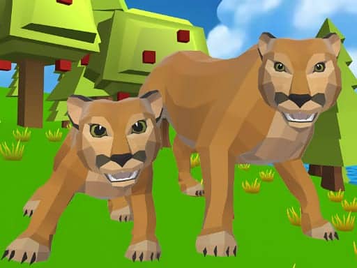Screenshot van Cougar Simulator: Big Cats