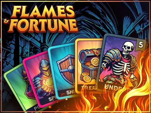 Screenshot van Flames & Fortune