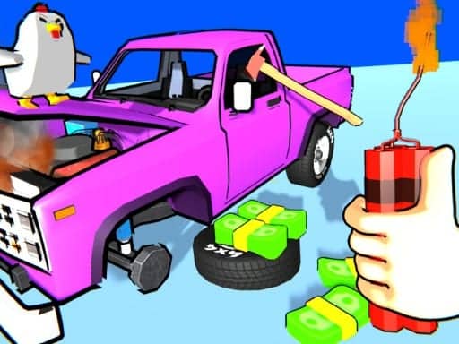 Screenshot van Smash the Car to Pieces!
